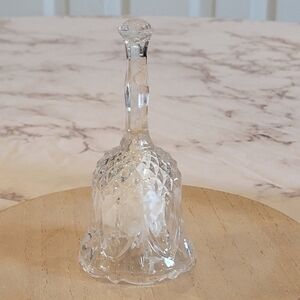 Vintage HomeTrends Rainbow Pattern Dinner‎ Bell 24% Lead Crystal